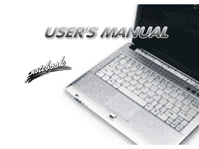 Clevo M721S User manual