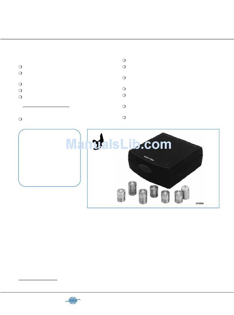 Brüel & Kjær 4188 Product data