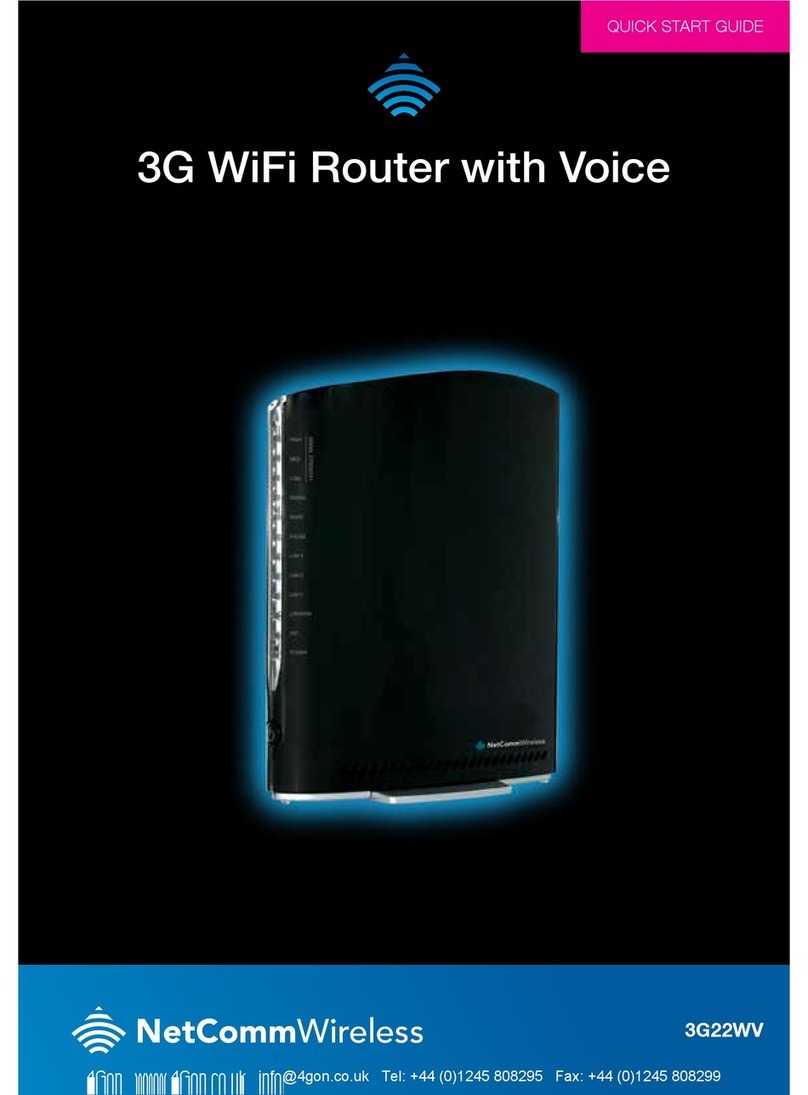 NetComm LIBERTY 3G22WV User manual