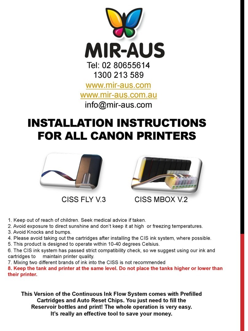 Mir-Aus CISS FLY V.3 installation instructions