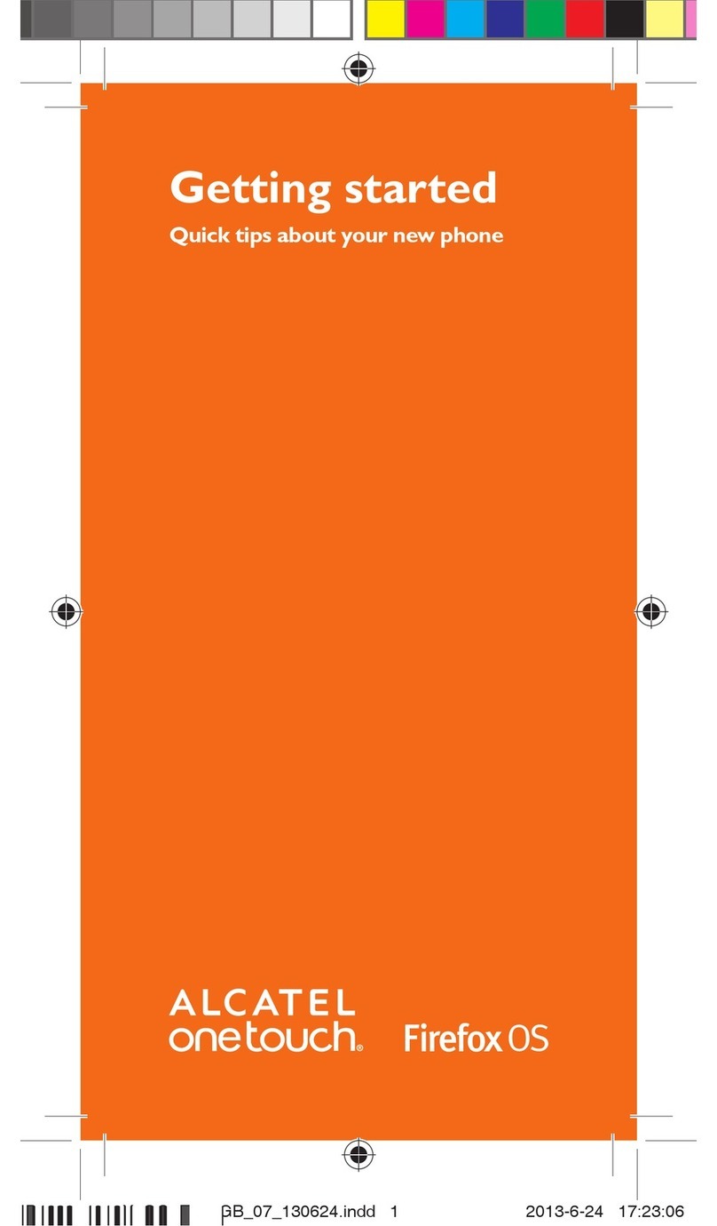 Alcatel one touch Fire 4012X User manual