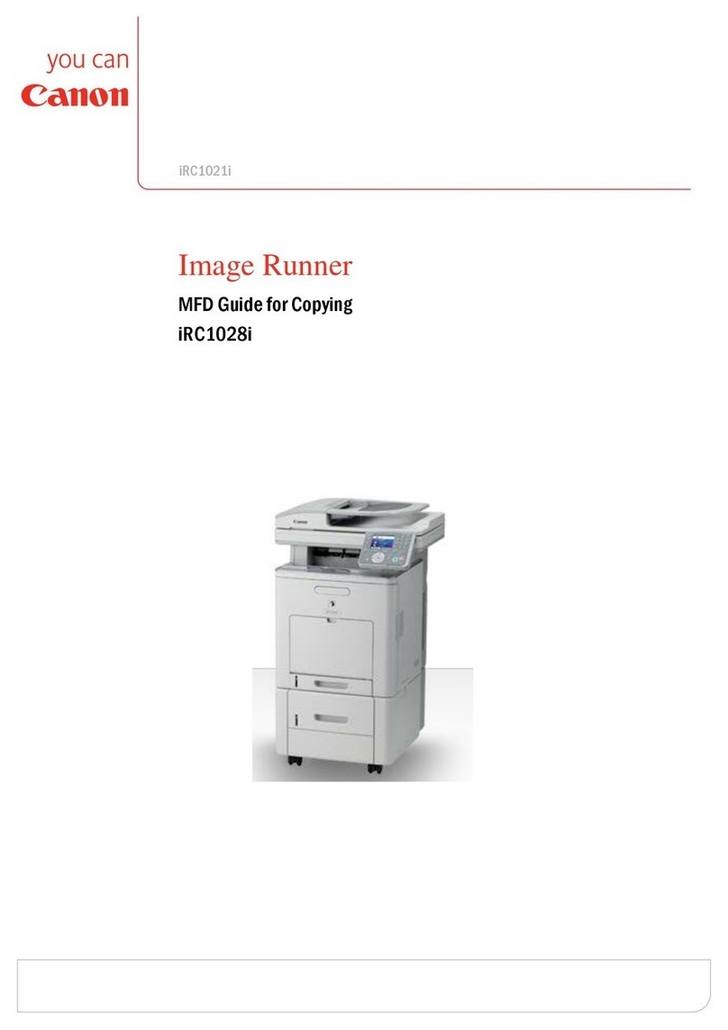 Canon Image Runner iRC1028i User manual