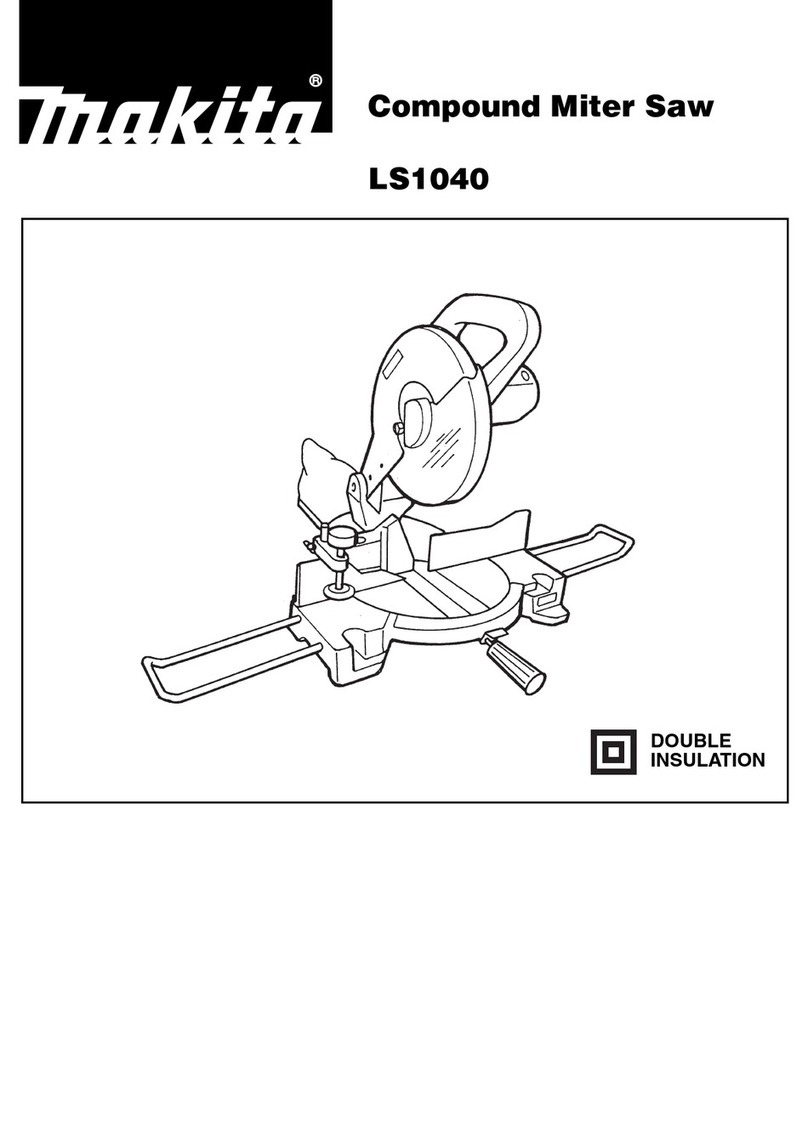 Makita LS1040 User manual Makita LS1040 User manual
