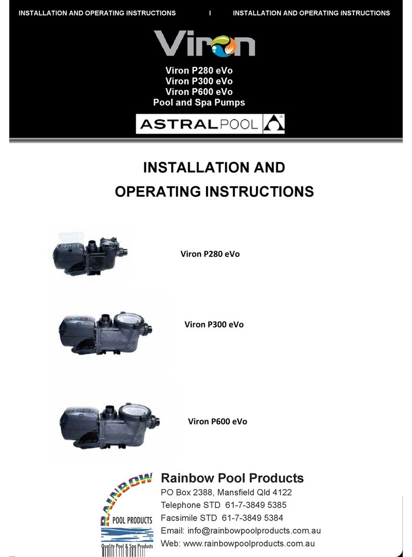 Viron P280 eVo Installation and operating instructions