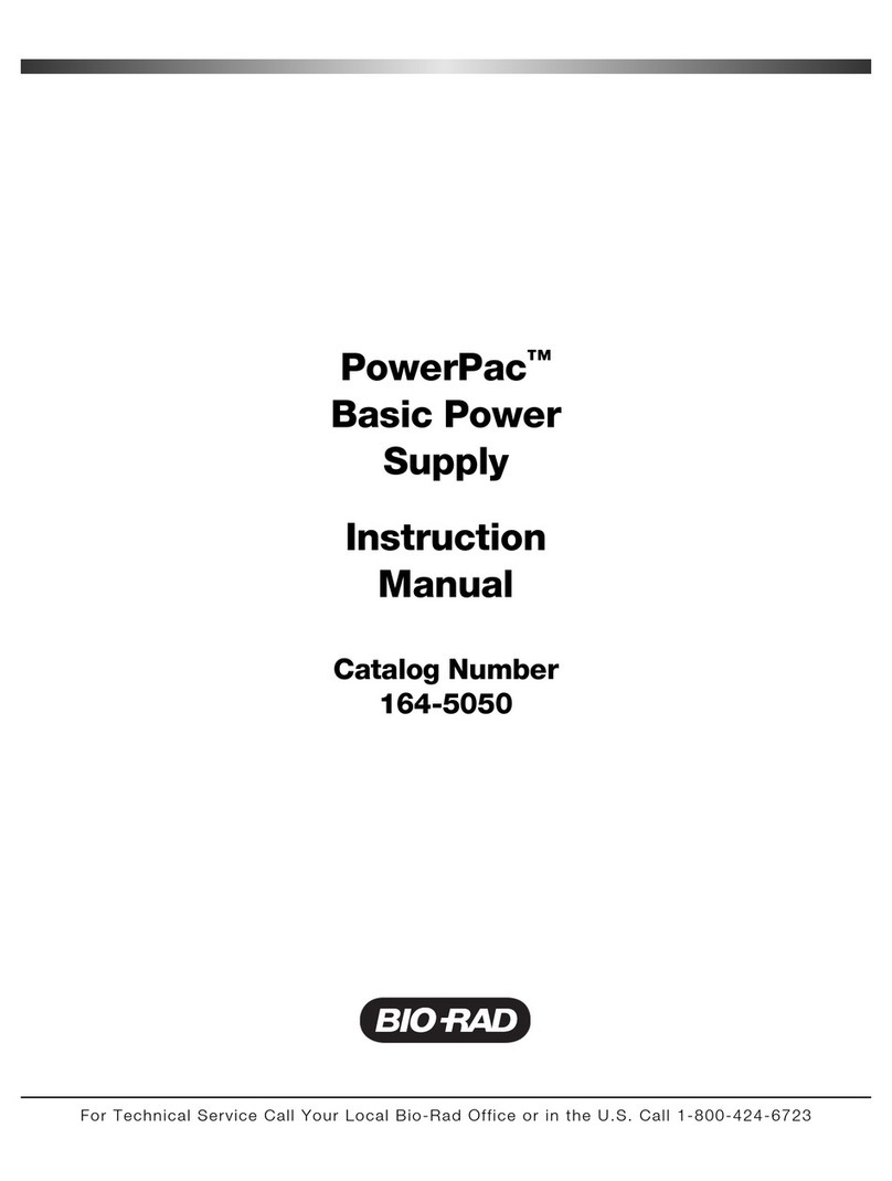 BIO RAD PowerPac user guide