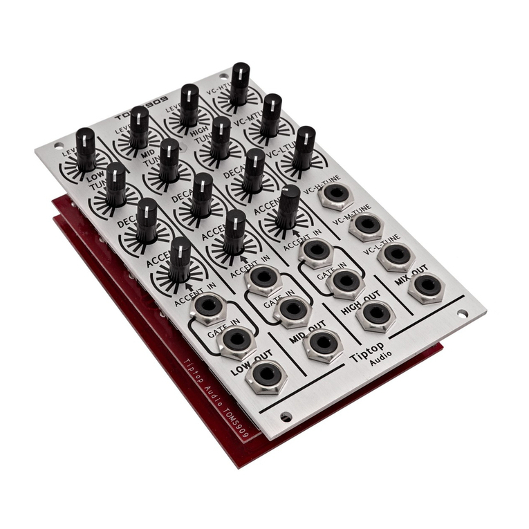 Tiptop Audio TOMS909 user manual