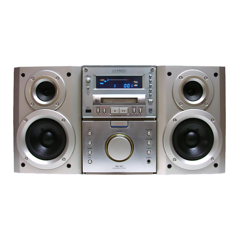 Sharp MD-M3 User manual
