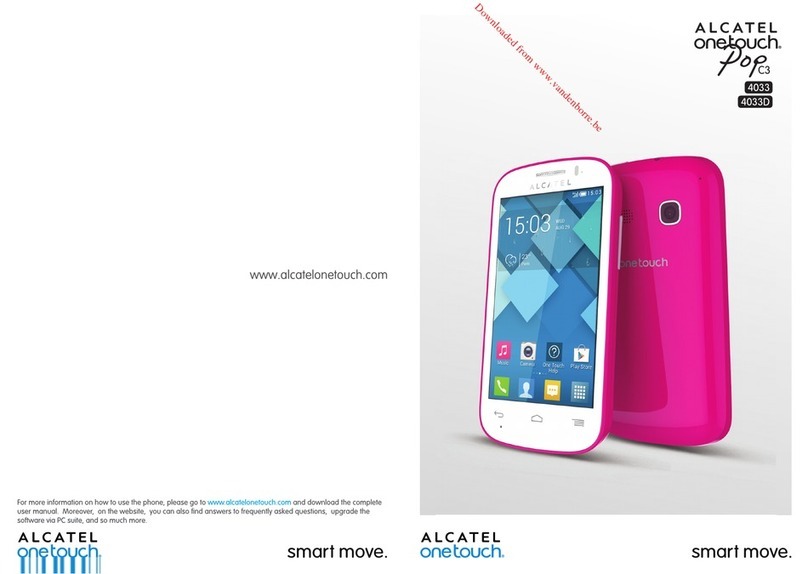 Alcatel ONE TOUCH 4033X user guide