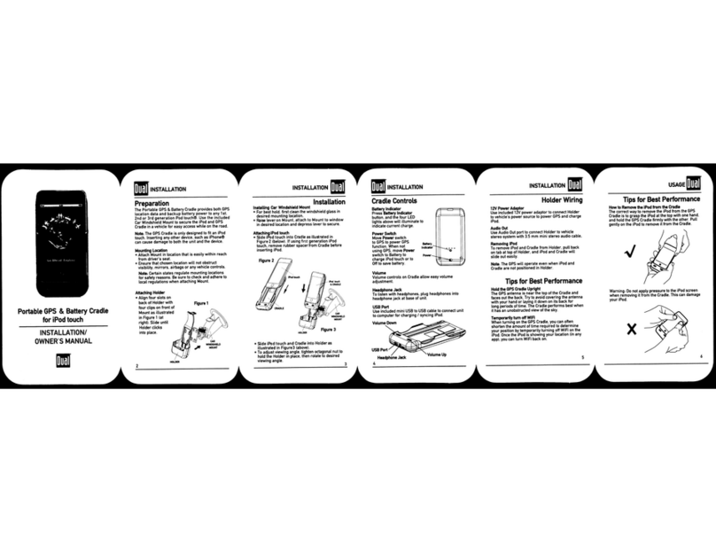 Dual 070XGPS251 Operating instructions