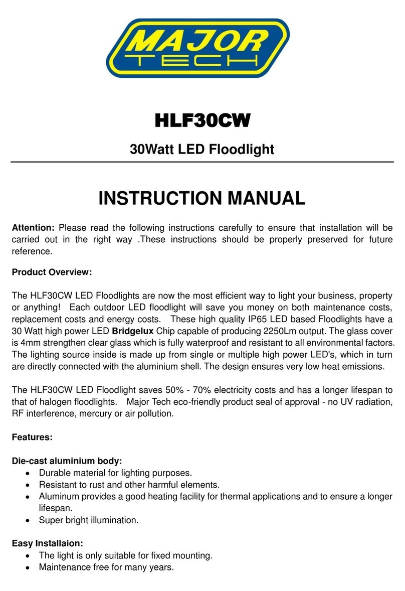 Major tech HLF30CW User manual
