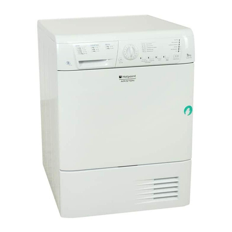 Hotpoint Ariston TCL731X User manual