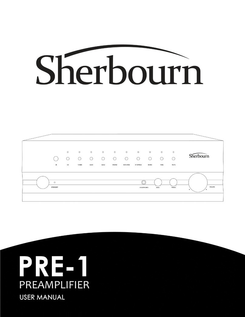 Sherbourn PRE-1 user manual