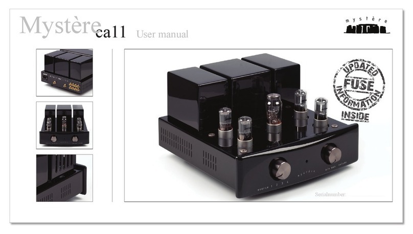 Mystere ca11 user manual