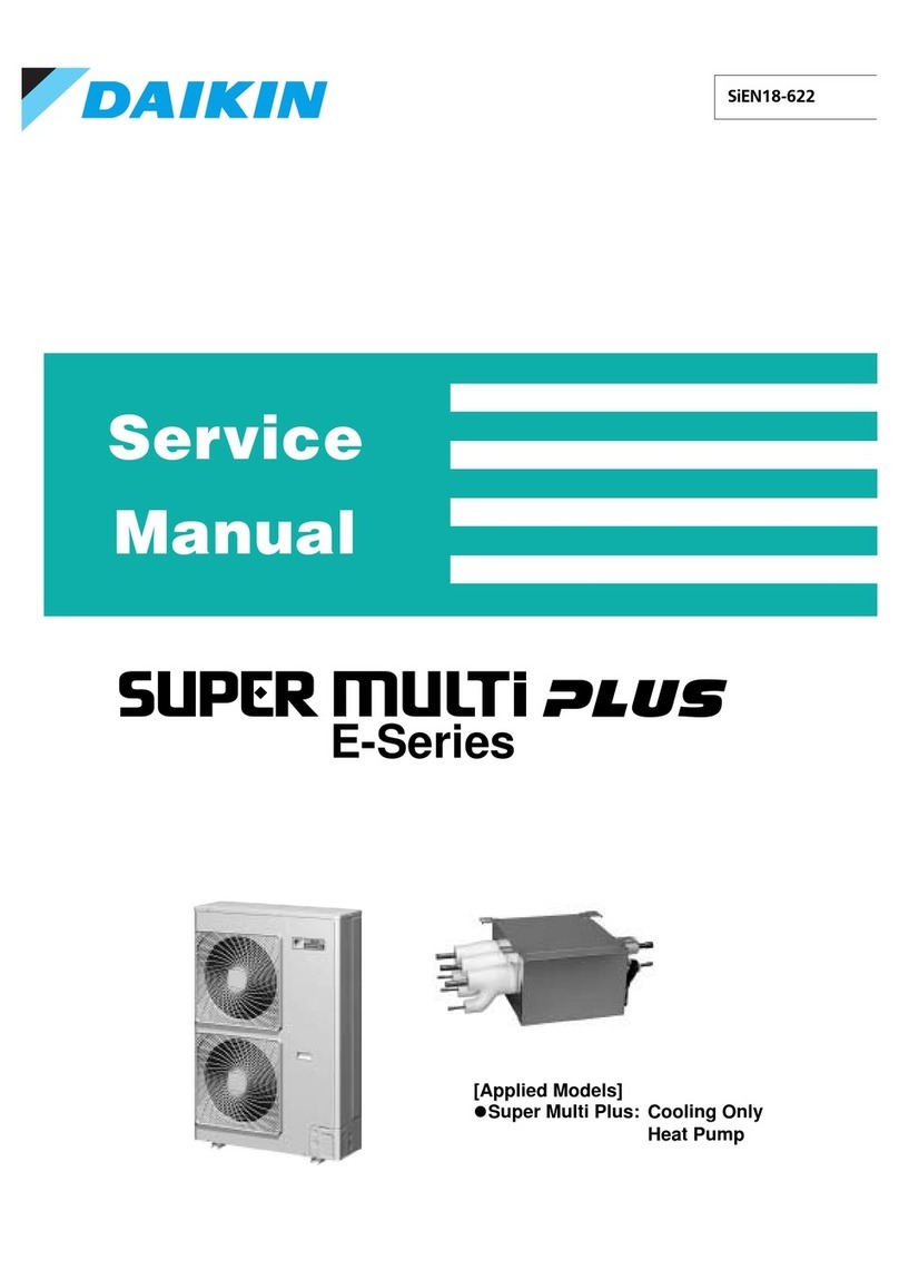 Daikin Super Multi Plus E-Series User manual