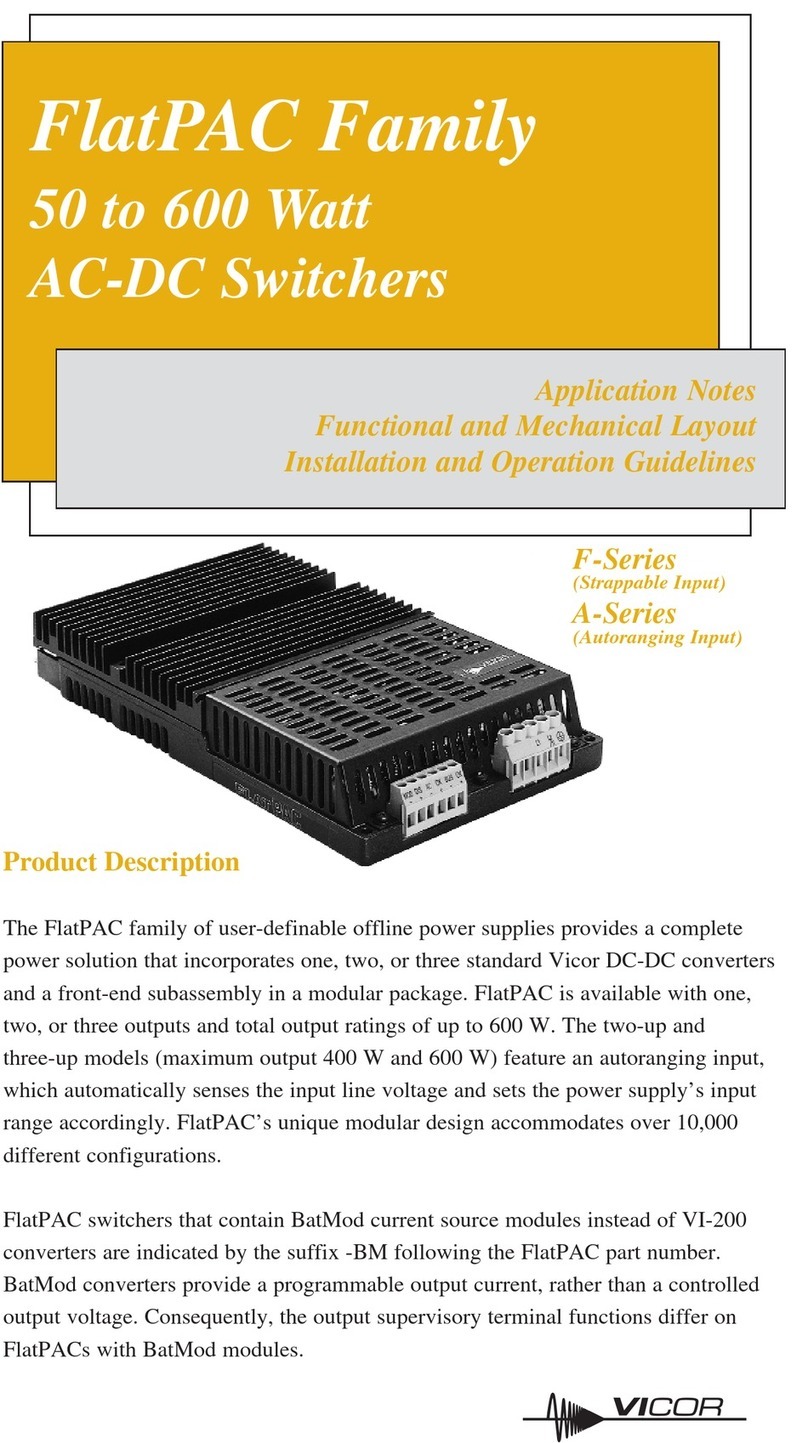 VICOR AC-DC Application notes
