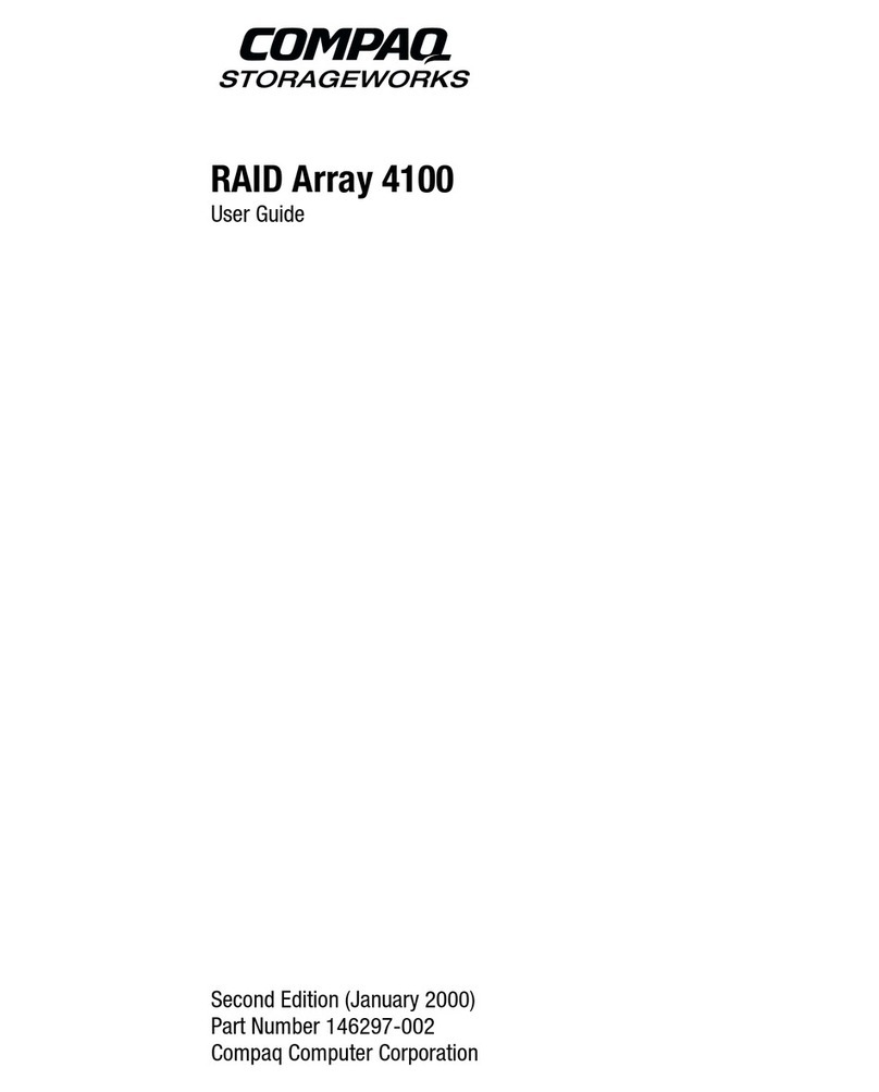Compaq StorageWorks 4100 - RAID Array user guide