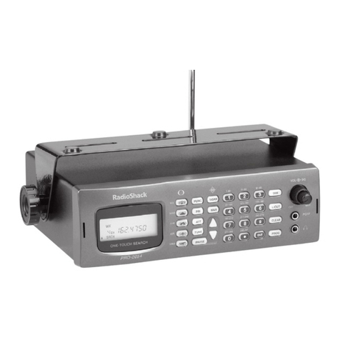Radio Shack 20-427 PRO-2054 User manual