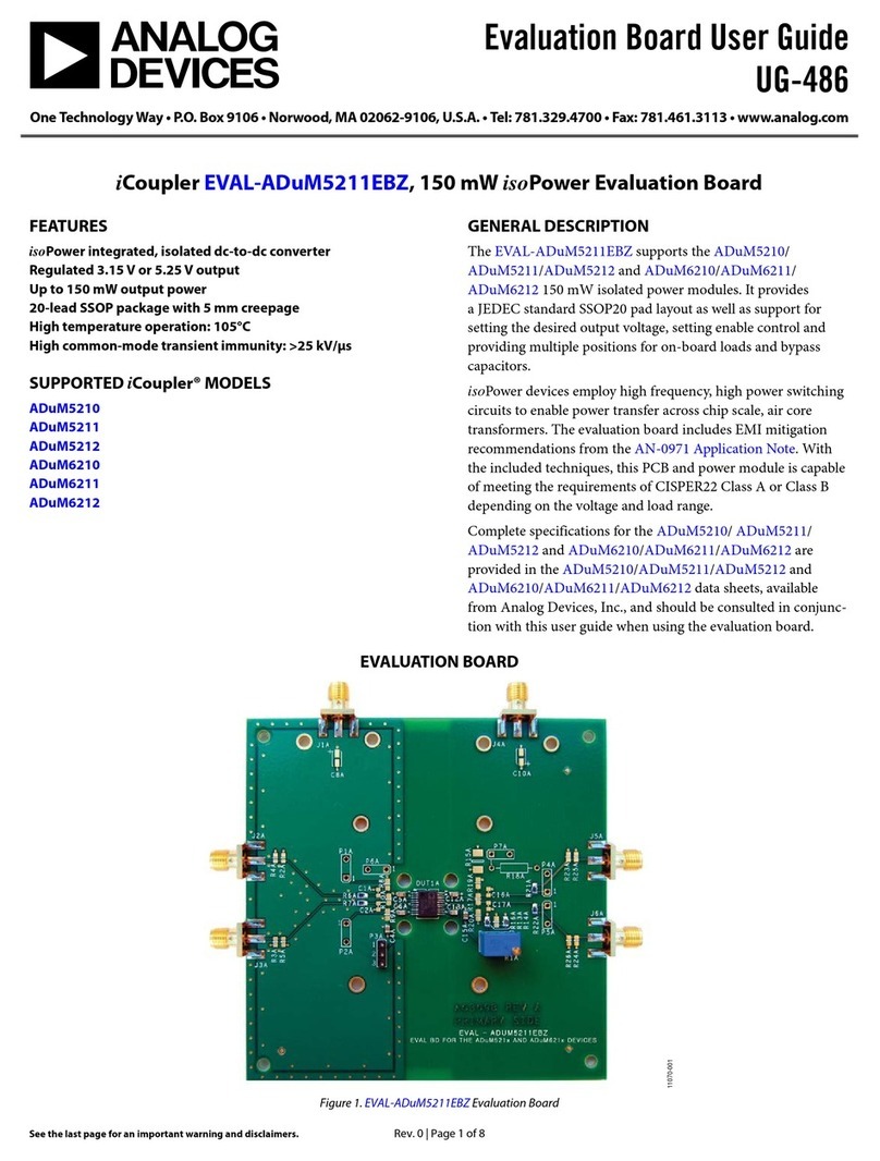 Analog Devices UG-486 User manual