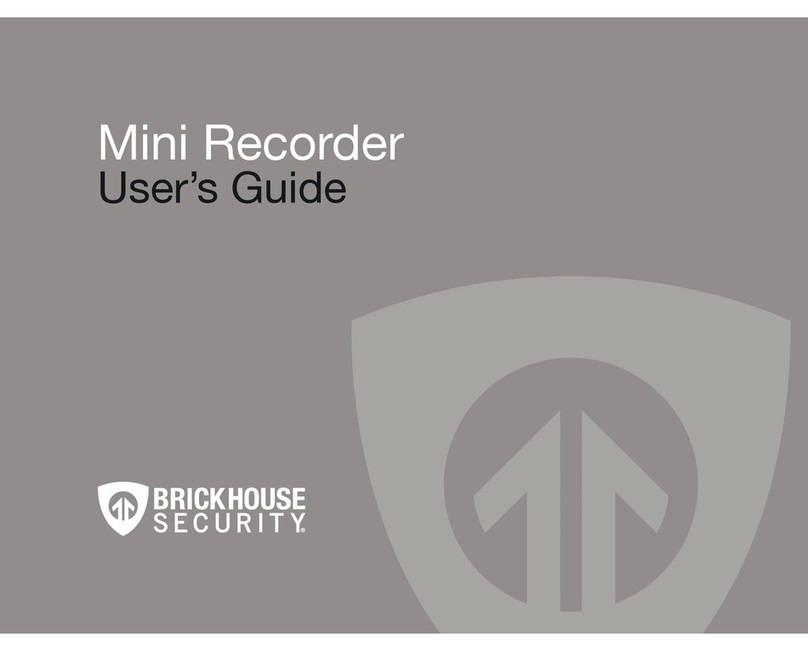 Brickhouse Security Mini Phone Recorder user guide