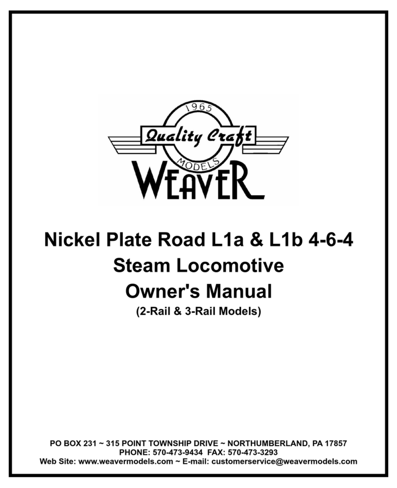 Quality Craft Weaver Nickel Plate Road L1a owner's manual Quality Craft Weaver Nickel Plate Road L1a owner's manual