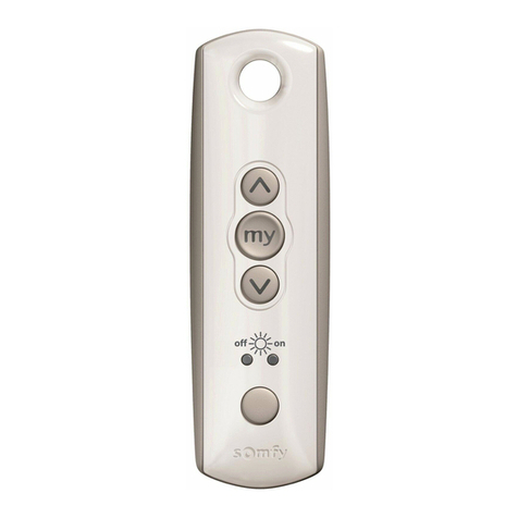 SOMFY RTS series user guide