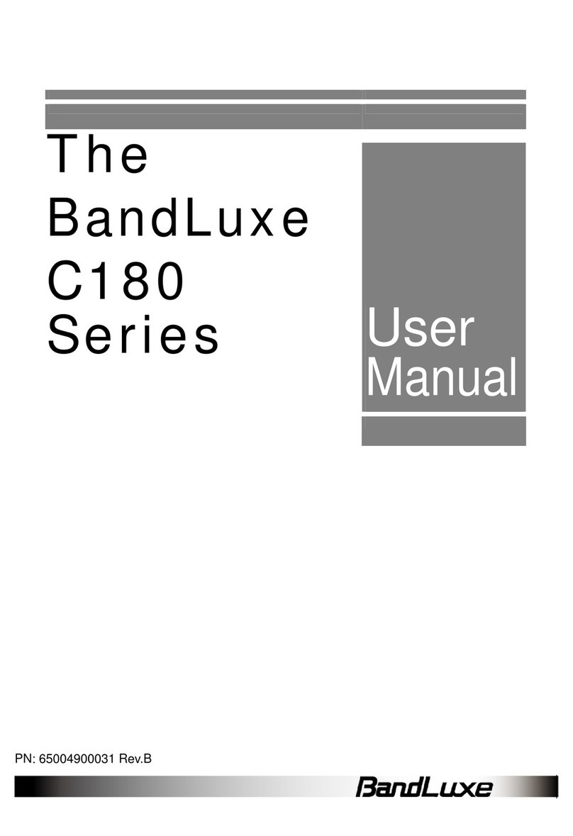 BandLuxe C180 Series user manual