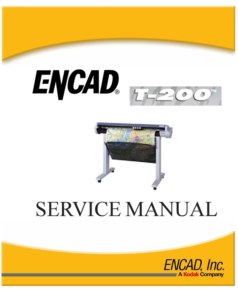 ENCAD T-200 Service manual