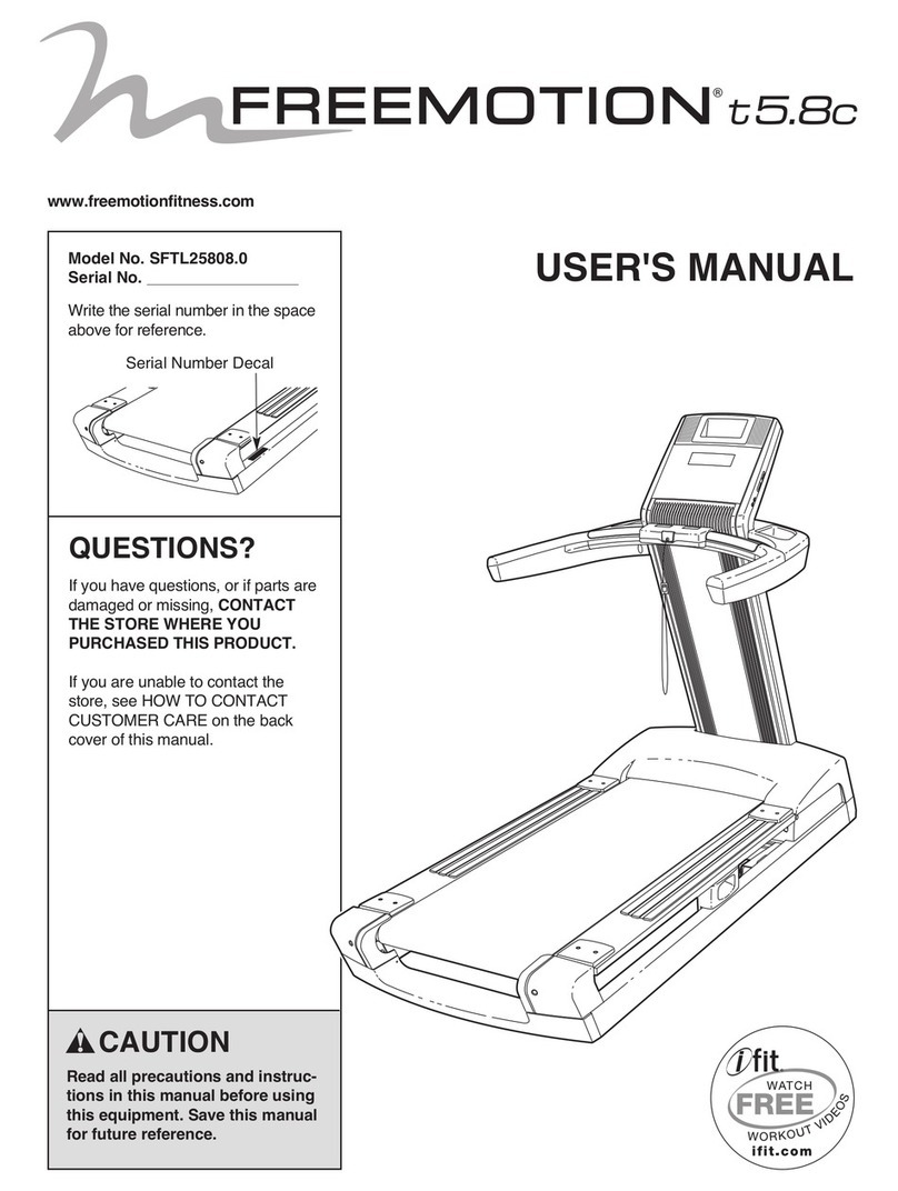 FREE MOTION SFTL25808.0 User manual