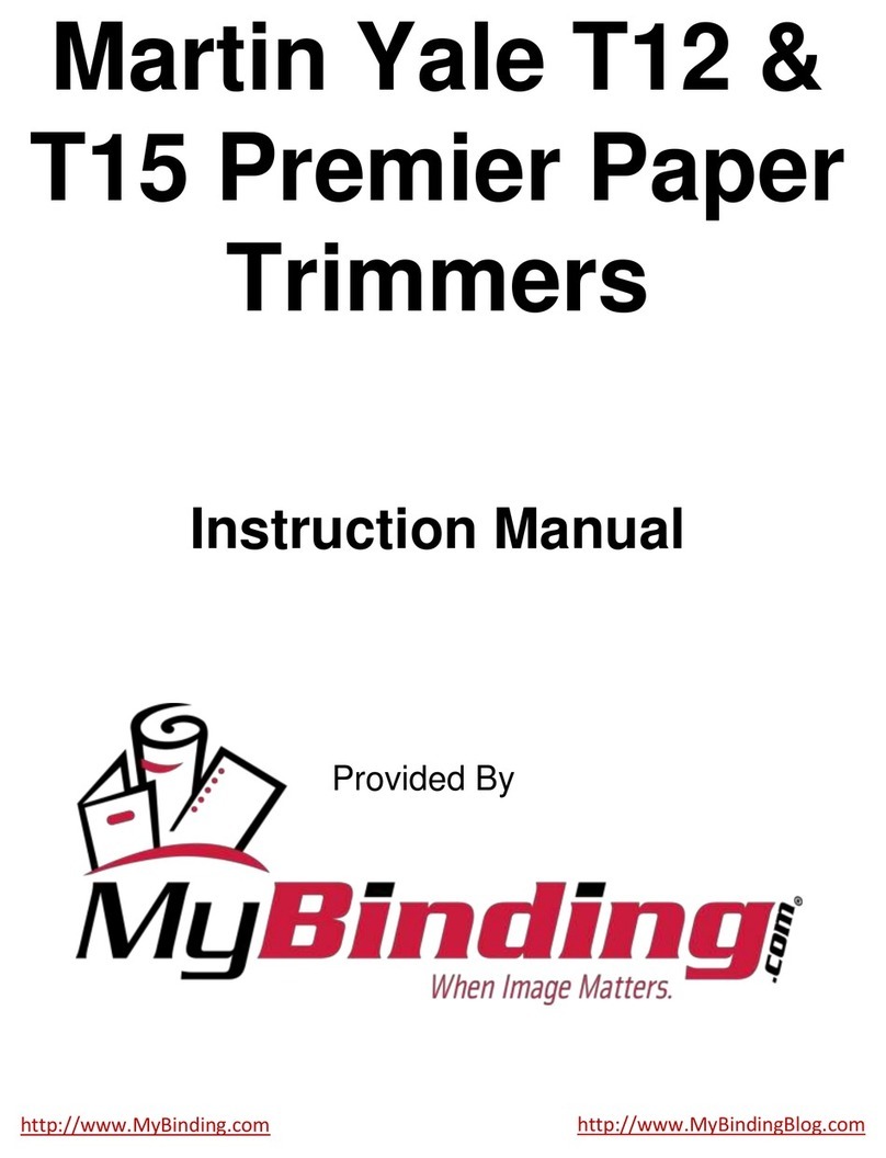 Martin Yale T12 User manual