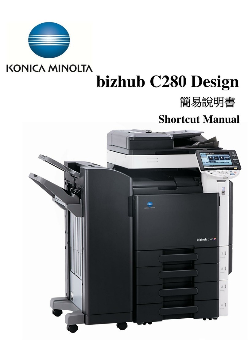 Konica Minolta bizhub C280 Series User manual