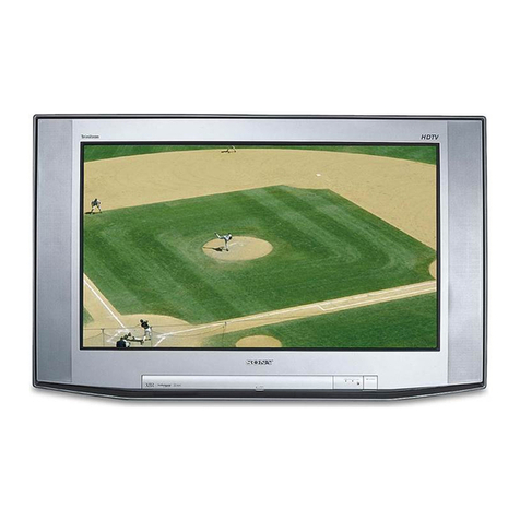 Sony KD-34XBR2 - 34" Hdtv Fd Trinitron Wega User manual