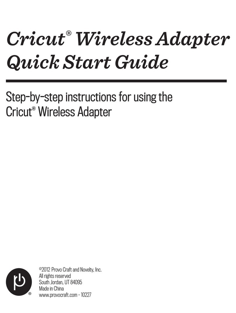 Provo Craft Cricut quick start guide