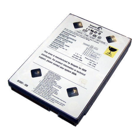 Seagate Barracuda 5400.1 ST340015A User manual