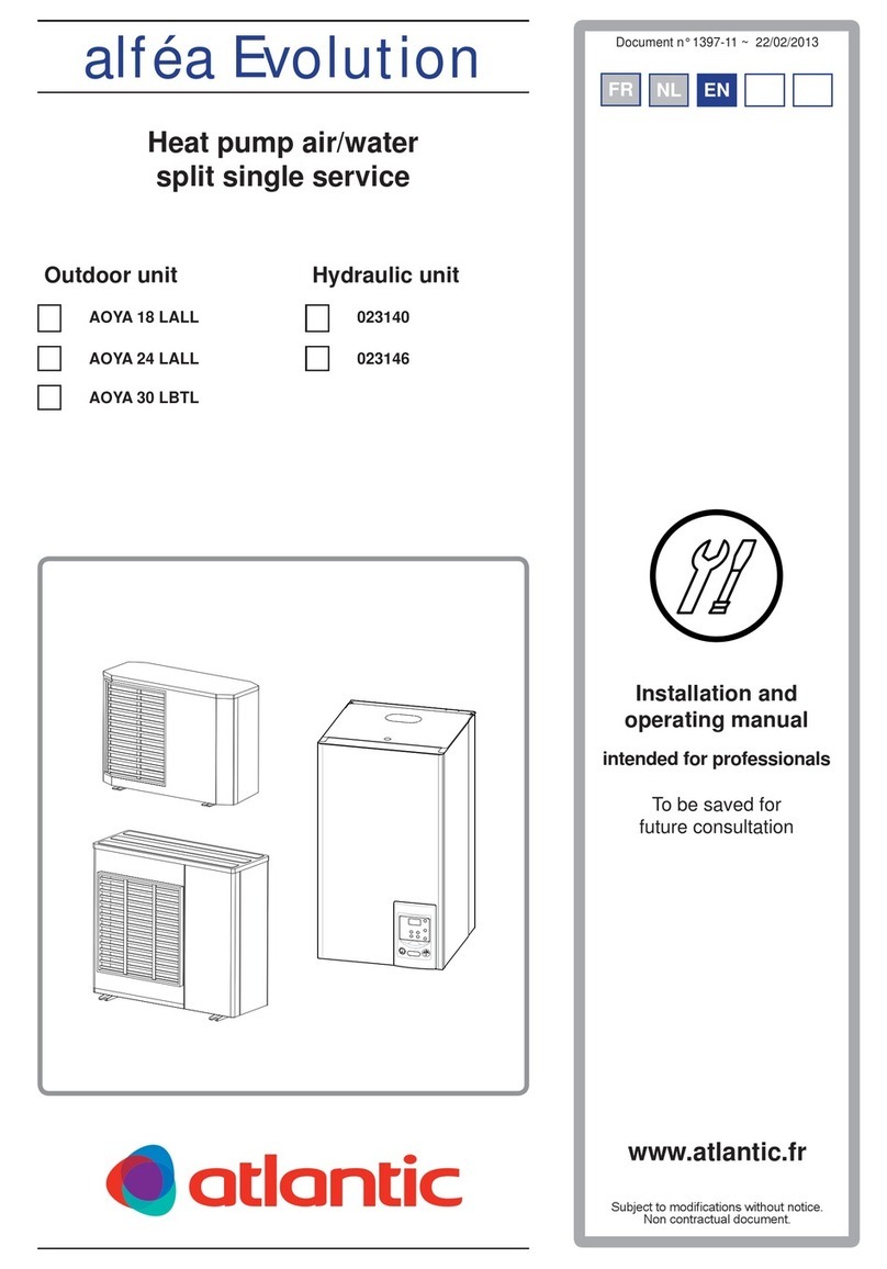 Atlantic AOYA 18 LALL User manual