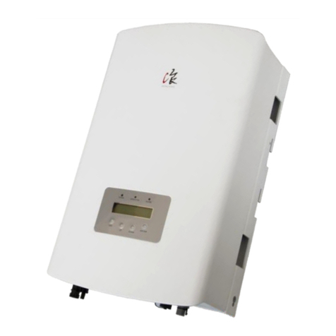 Ninbo Ginlong GCI-H Installation and operation manual