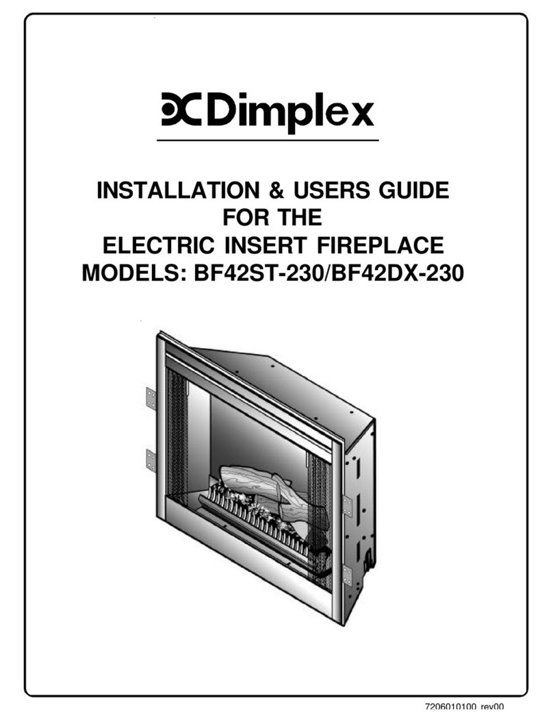 Dimplex BF42ST-230 Operation manual