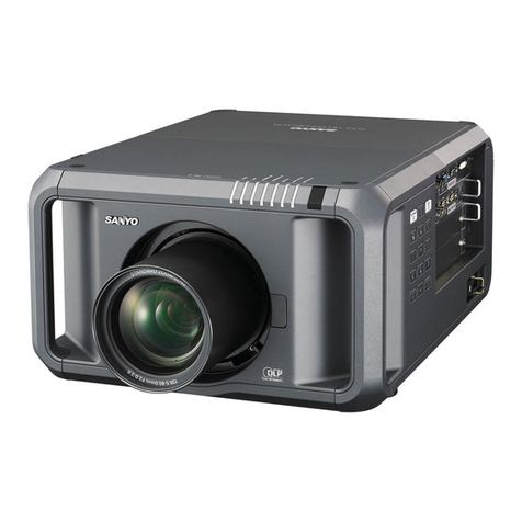Sanyo PDG-DHT8000L - 8000 Lumens User manual Sanyo PDG-DHT8000L - 8000 Lumens User manual