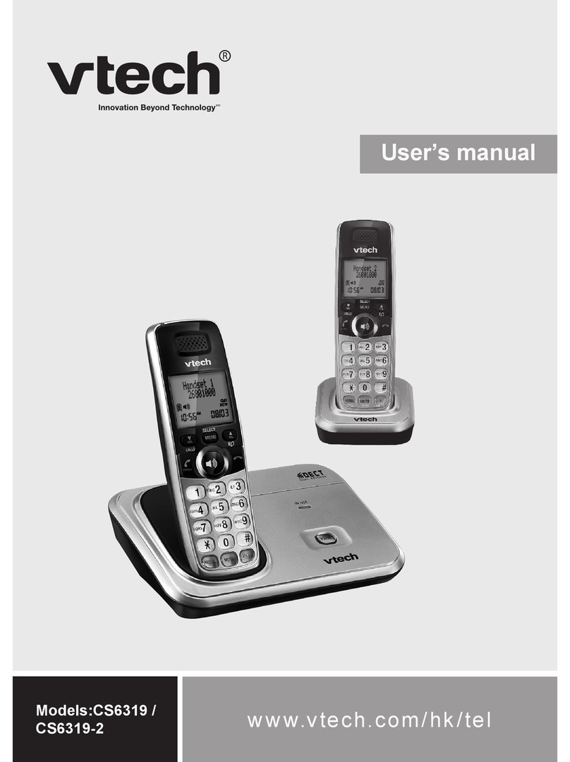 V-tech CS6319 User manual