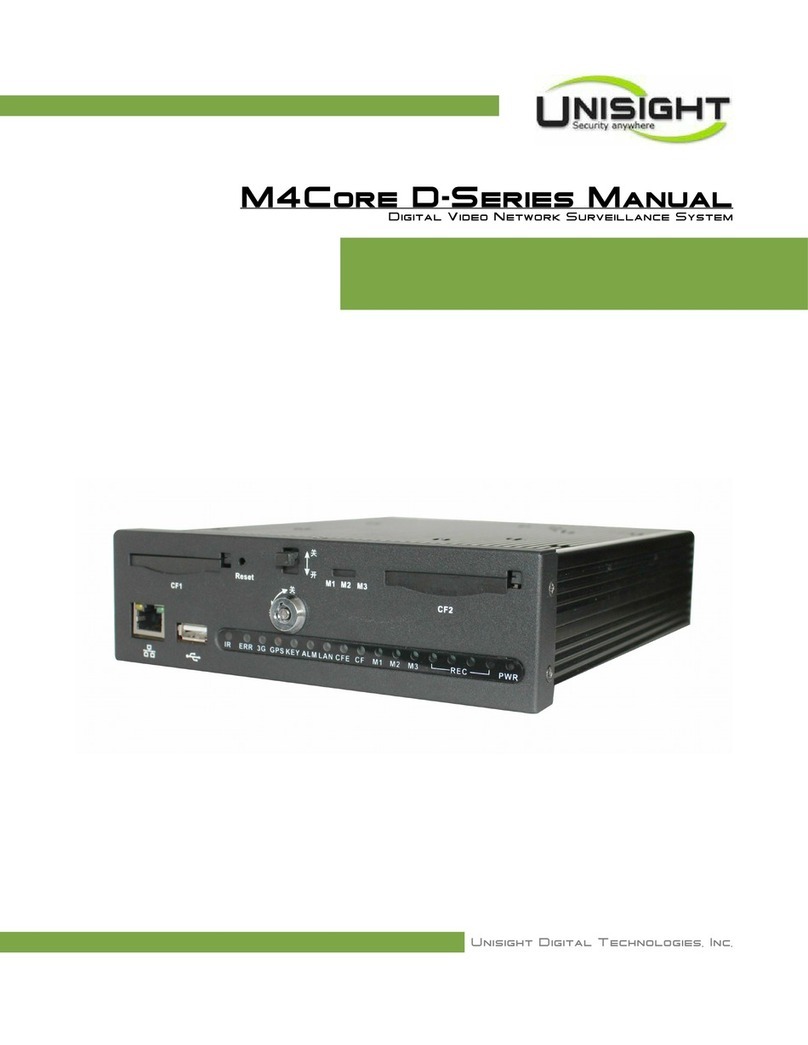 Unisight M4Core D-Seres manual