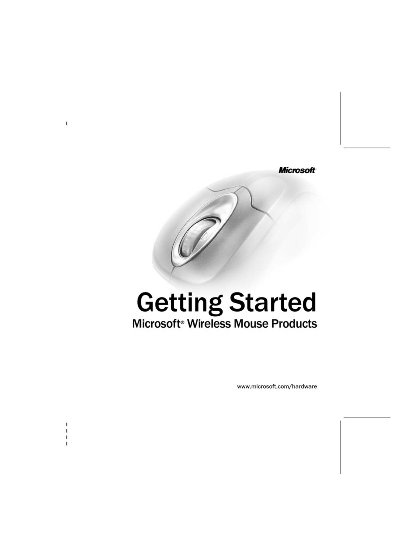 Microsoft Wireless Mouse User manual
