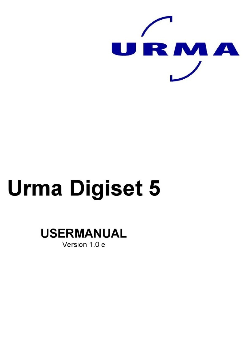 Urma Digiset 5 user manual