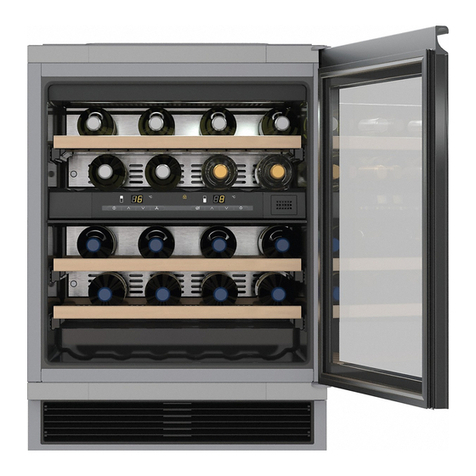 Miele KWT 6321 UG Operating and installation instructions