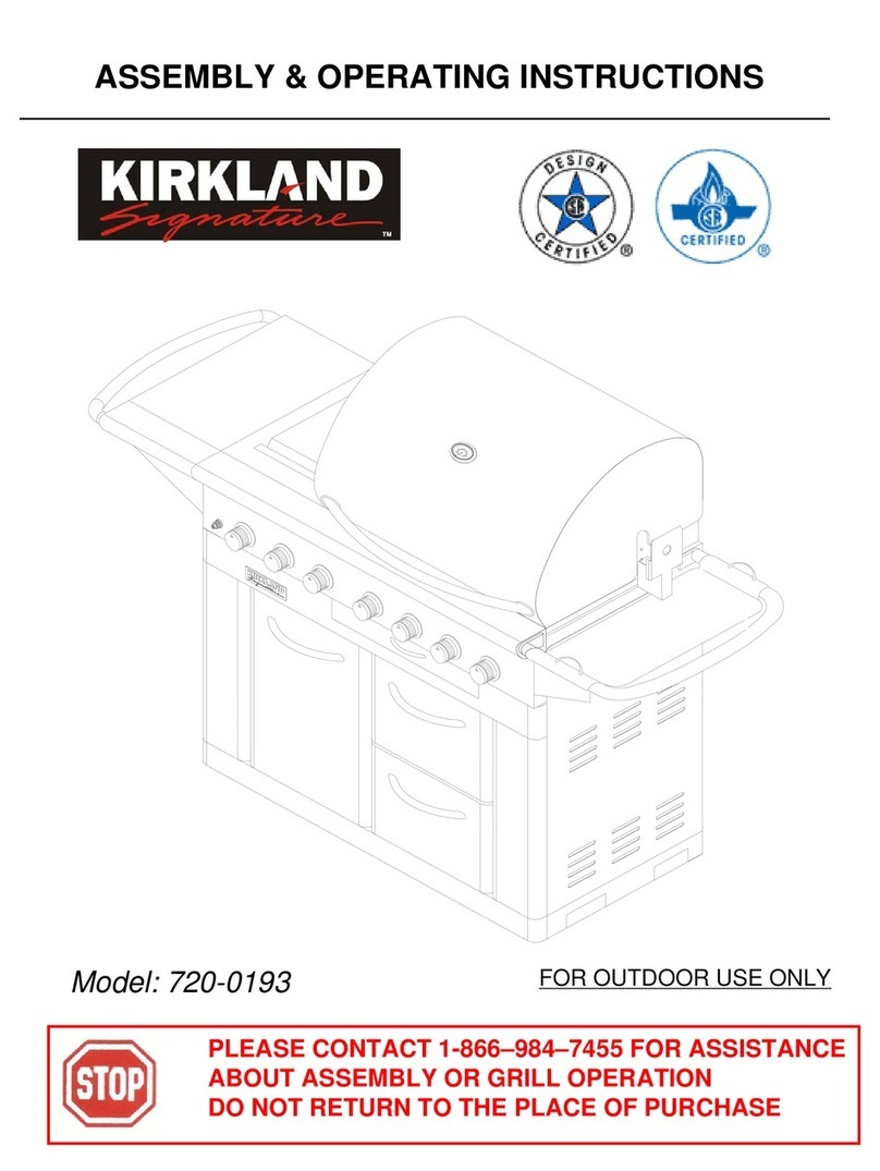 Kirkland Signature 720-0193 Assembly & operating instructions Kirkland Signature 720-0193 Assembly & operating instructions