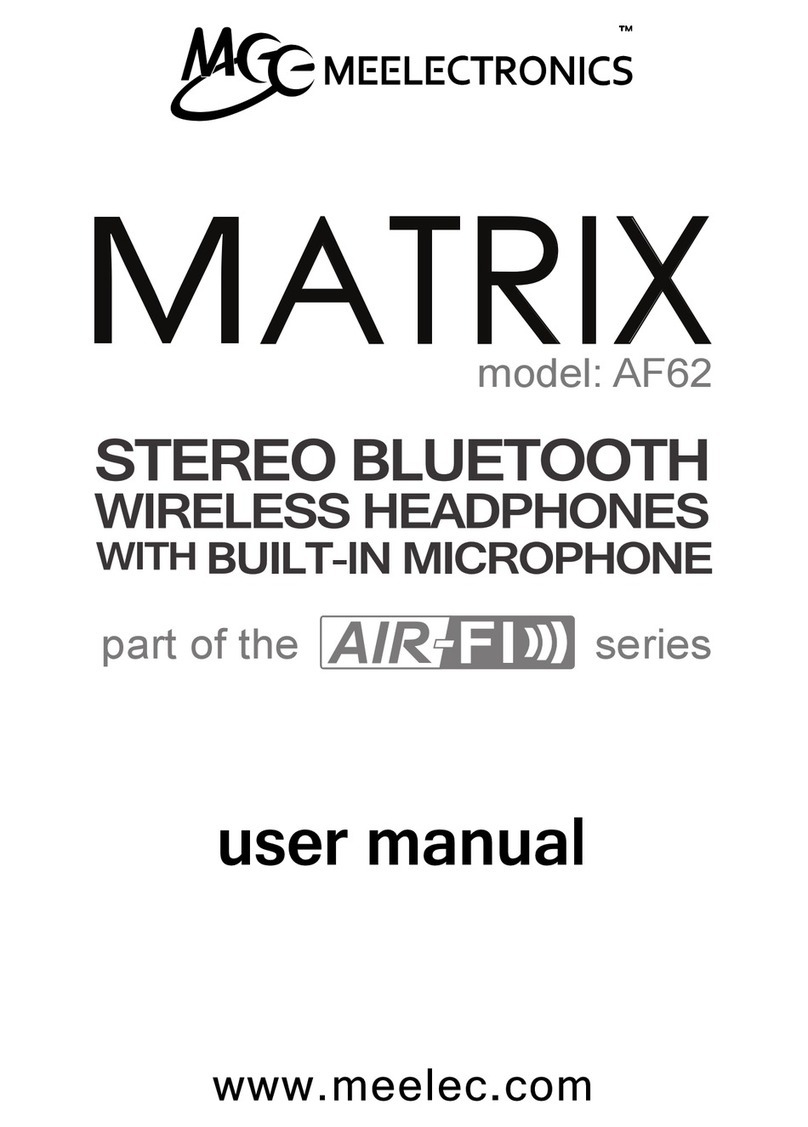 Meelectronics Air-Fi Matrix AF62 user manual