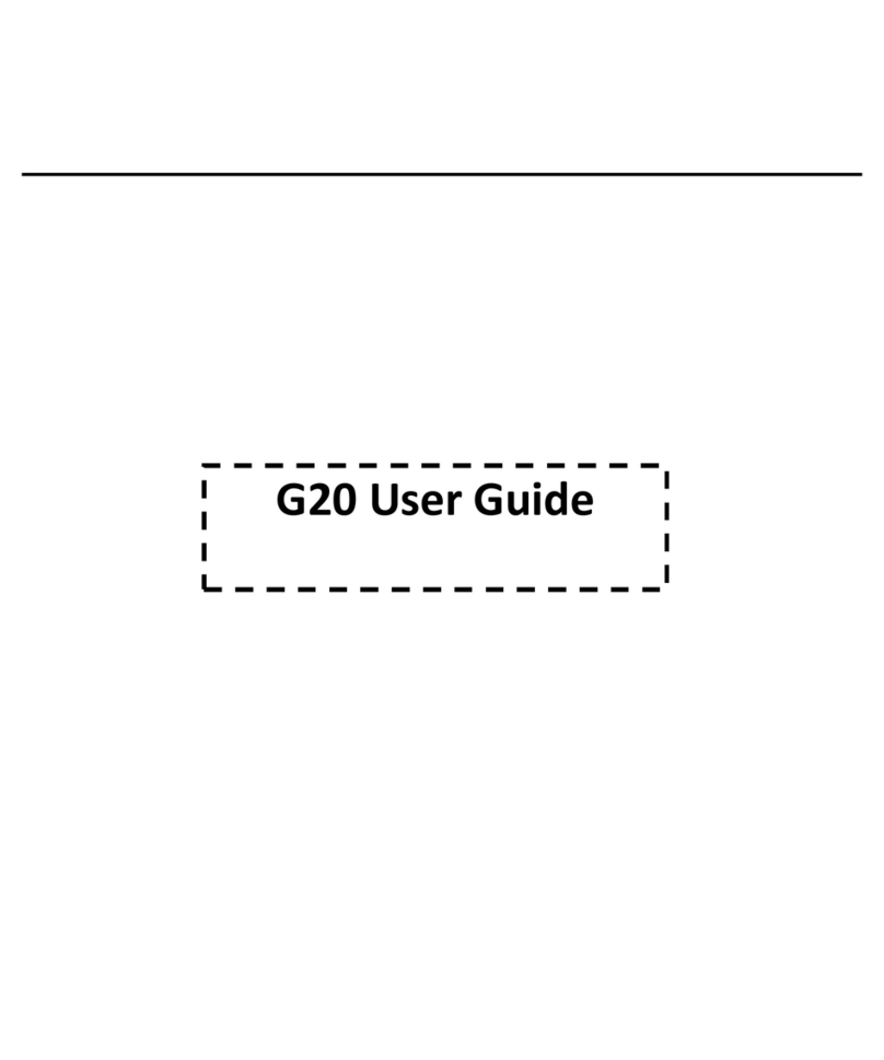 Hitech G20 User manual