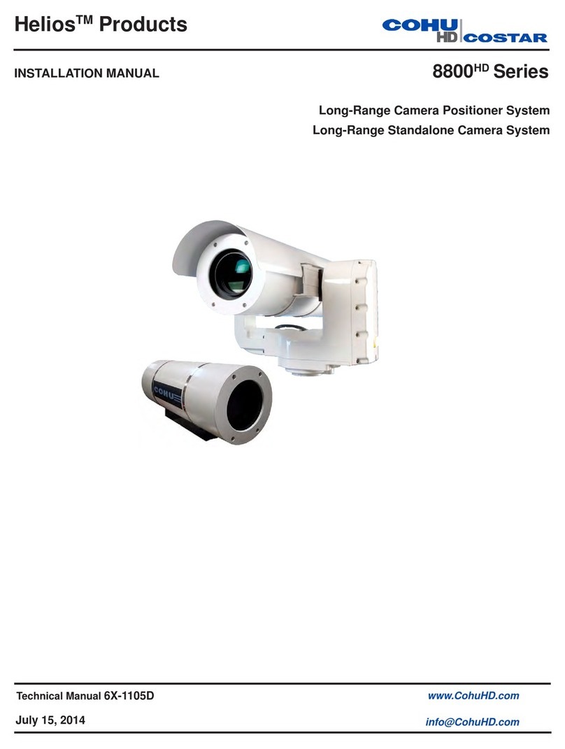 CohuHD Costar 8800HD installation manual