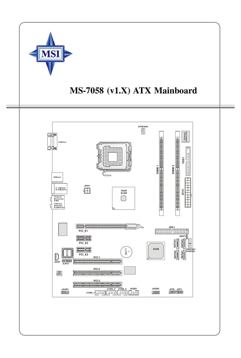 MSI MS-7058 User manual