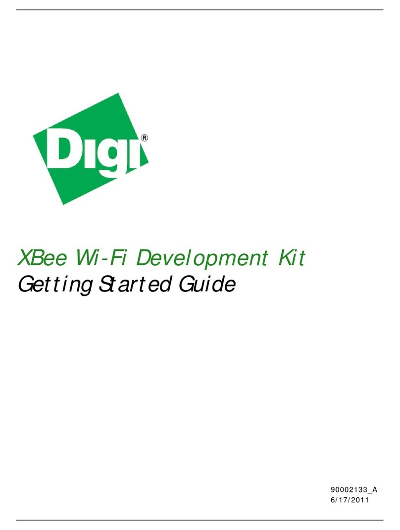Digi XBee Getting started guide