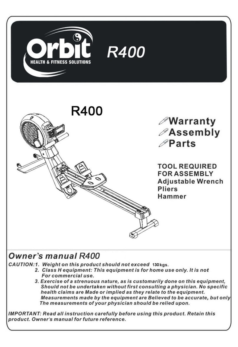 Orbit R400 owner's manual