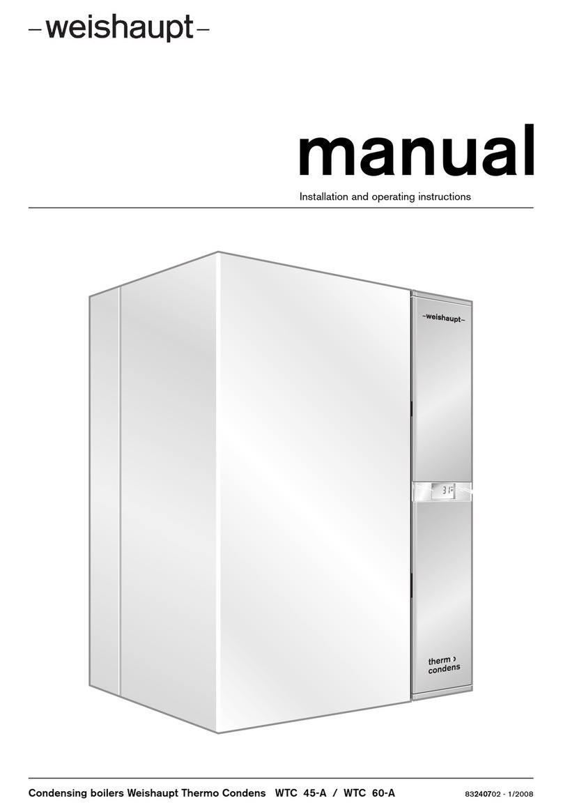 Weishaupt WTC 45-A Installation and operating instructions Weishaupt WTC 45-A Installation and operating instructions